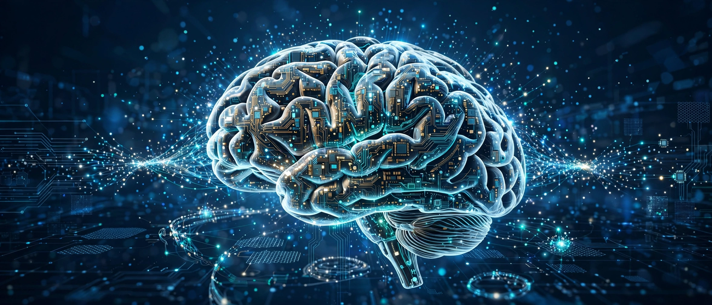 AI in 2026 artificial intelligence digital brain illustration