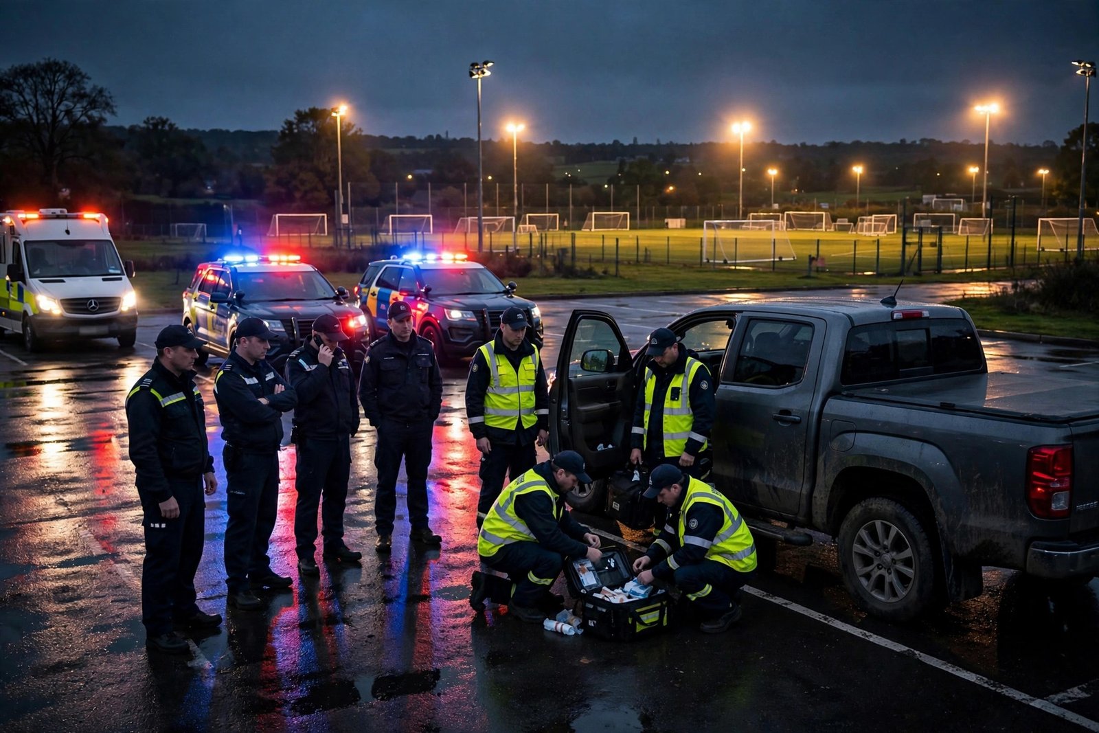 Wichita Kansas truck crash youth soccer game emergency responders